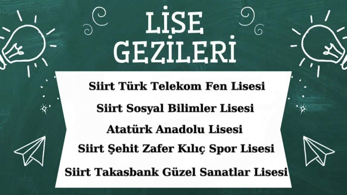 Lise Gezileri Gerçekleştirildi